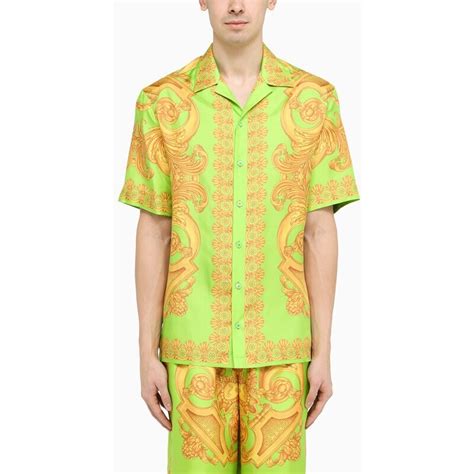 taglie camicie versace|Versace Camicia Barocco .